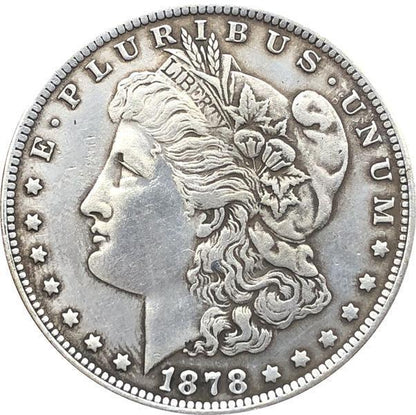 🔥Last day limited time discount🔥 The Complete Collection of Morgan Silver Dollars 【1878-1904 and 1921】28PC